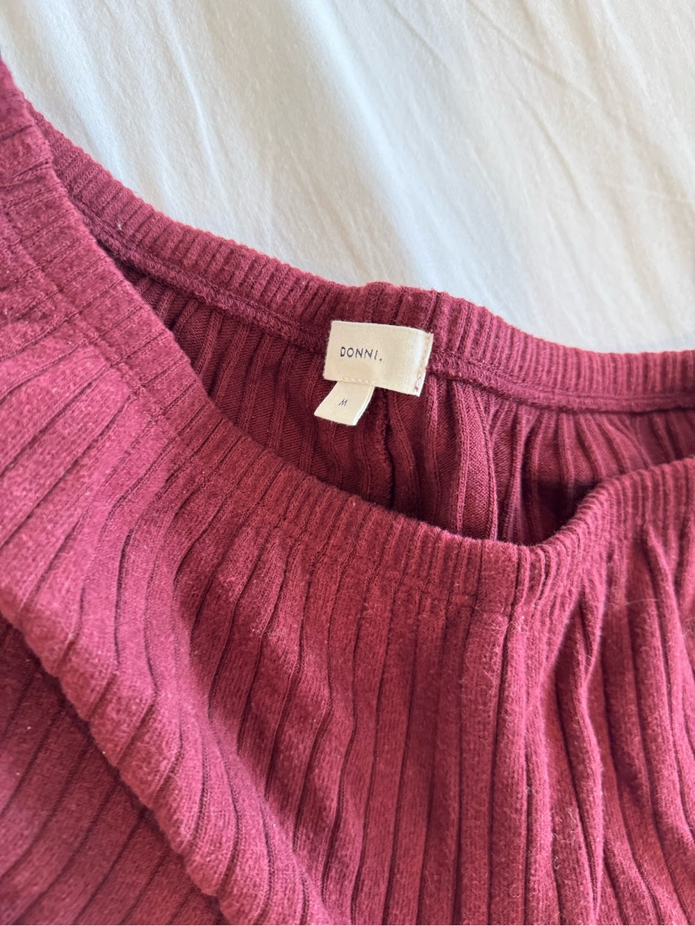 The Sweater Rib Simple Pant - Picture 3 of 4
